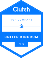 Clutch Top Company UK 2022 logo